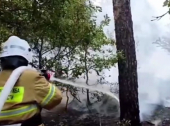 В Новочеркасске спасатели за час потушили пожар в большом доме 