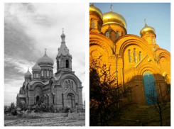 Четыре тысячи свай забили казаки при строительстве Храма во имя Рождества Христова в Ростовской области