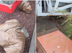 Бюст генерала ВДВ Маргелова в Ростове разбился в результате ДТП