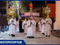 В храмах Ростова-на-Дону прошли пасхальные богослужения