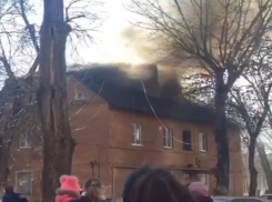 В Ростове-на-Дону сгорели дотла несколько квартир в двухэтажном доме