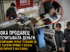 Пока продавец отсчитывала деньги: дончанин украл телефон прямо у кассы ювелирного магазина 