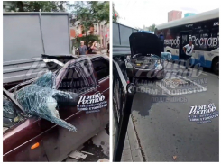 Массовая авария с электробусом произошла в Ростове