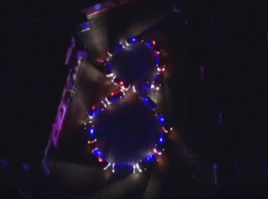 Потрясающим видео с высоты птичьего полета поздравили женщин Ростова сотрудники ГИБДД