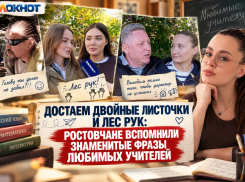 Достаем двойные листочки и лес рук: ростовчане вспомнили знаменитые фразы любимых учителей