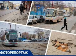Провалы тротуара, отсутствие деревьев и незаконченный ремонт: как выглядит так и не принятая на баланс города улица Станиславского