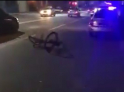 На центральной улице Ростова жестко был сбит велосипедист