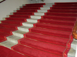 Роскошные красные ковры решило купить на аукционе правительство Ростовской области