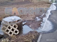 На фекальные реки жалуются жители ЖК в Ростове