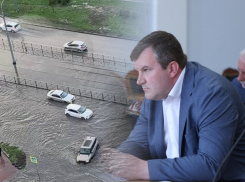 Денис Водопьянов рассказал, откуда взялись водные потоки после ливня на Левенцовке