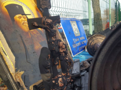 В ростовском парке Собино варварски сожгли православную часовню