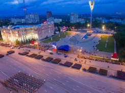 В Ростове прошла генеральная репетиция парада