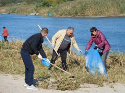 Три тысячи ростовчан вышли выгребать гниющий мусор на улицах в свой выходной 