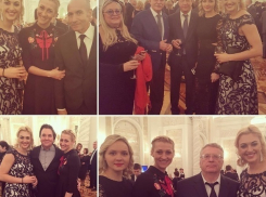 Ростовские красавицы-гандболистки вместе с Михалковым, Эрнстом и Жириновским оказались на новогоднем приеме в Кремле