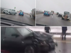 Массовые ДТП происходят из-за гололеда на М-4 «Дон» 