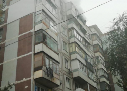 В Ростове в страшном пожаре погиб человек