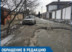 Как действует ловушка для легковушек, рассказали жители улицы Акмолинская в Ростове
