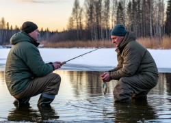 Спасатели назвали самые опасные места для зимней рыбалки в Ростовской области