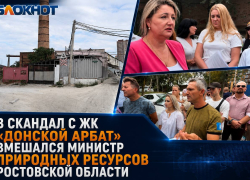 В скандал с ЖК «Донской Арбат» вмешался министр природных ресурсов Ростовской области