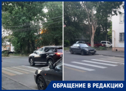 Игнорирующие пешеходный переход водители в Советском районе возмутили ростовчанина