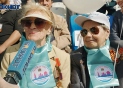 «Чтобы не было войны»: ростовчане поблагодарили ветеранов за мирное небо