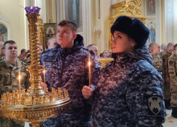 Для ростовских росгвардейцев провели духовную акцию 
