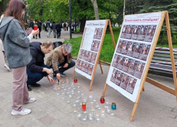 В Ростове-на-Дону вновь почтили память погибших в Одессе 2 мая 2014 года
