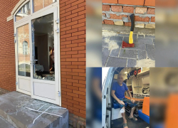 Мужчина с топором разбил дверь храма и попал в больницу в Ростовской области
