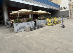 В Ростове появились 50 новых парковок для самокатов