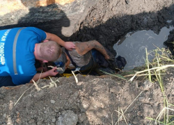 В Ростове мужчину при проведении работ засыпало грунтом в траншее