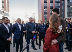 Владимир Якушев и Марат Хуснуллин посетили территорию будущего городского района «Новый Ростов»