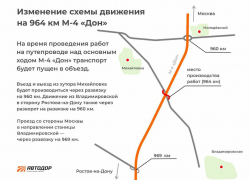 В Ростовской области на М-4 «Дон» будут месяц ремонтировать мост 