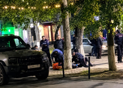 В результате кровавой резни в парке Батайске пострадали женщина и мужчина  