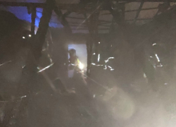 Жена сгорела на глазах у мужа при пожаре в Ростовской области