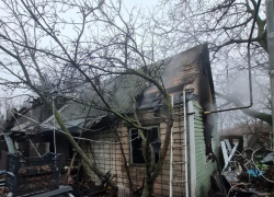 Пожилой мужчина погиб во время пожара в Ростовской области