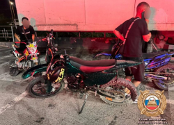 В Ростове-на-Дону задержан несовершеннолетний водитель питбайка