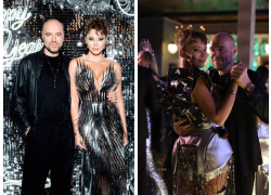 Ростовчанка Полина Диброва в платье напрокат вышла в свет с новым ухажером