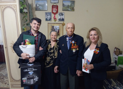 Ветеранов Мясниковского района поздравили с юбилеем Победы