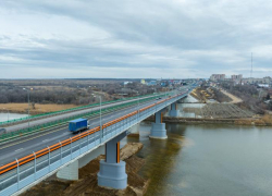 На трассе М-4 в Ростовской области открыли движение по мосту через Северский Донец