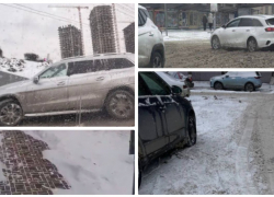 «Берём лопаты и чистим сами»: ростовчане массово жалуются на неубранные улицы после снегопада