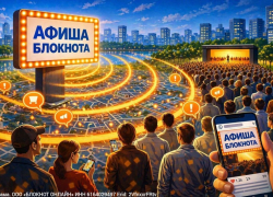 Новая афиша от «Блокнота» — место, где ищут классные мероприятия