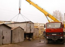 В Ростове сносят гаражи около стадиона «Локомотива»