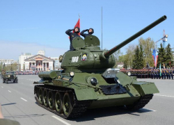 Т-34 и "Катюша" возглавят военный парад в Ростове-на-Дону 9 мая