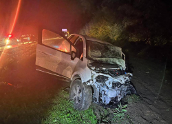 В Ростовской области легковушка столкнулась на встречке с грузовиком