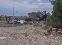 В Ростовской области на трассе два человека погибли в лобовом ДТП с грузовиком