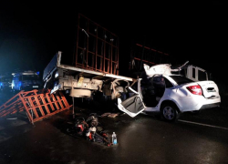 В Ростовской области в лобовом ДТП с большегрузом погибли женщина и ребенок