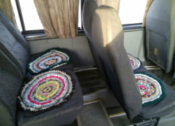 Красивая уютная маршрутка с мягкими ковриками на сиденьях появилась в Ростове