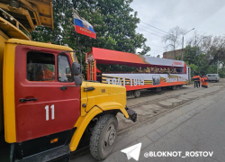 В Ростове сломался трамвай Победы на 14-ой Линии