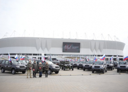 В Ростове Народный фронт передал бойцам СВО 100 УАЗов и технику 