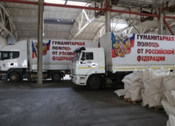 Автомобильная колонна МЧС России доставила гуманитарную помощь жителям Донбасса и вернулась в Ростовскую область